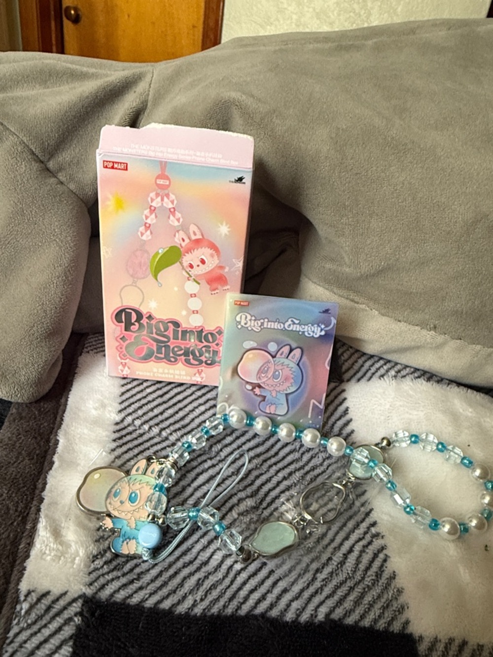 Authentic POP MART Big into Energy phone charm